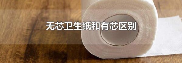 无芯卫生纸和有芯区别