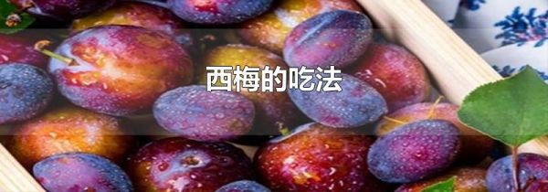 西梅的吃法
