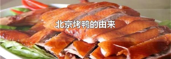 北京烤鸭的由来