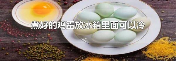 煮好的鸡蛋放冰箱里面可以冷藏几天