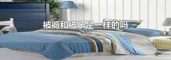 被褥和被子是一样的吗