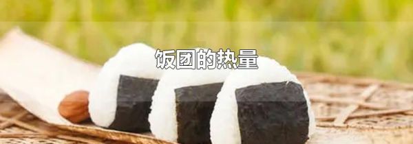 饭团的热量