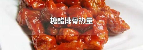 糖醋排骨热量