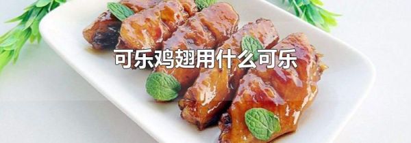 可乐鸡翅用什么可乐