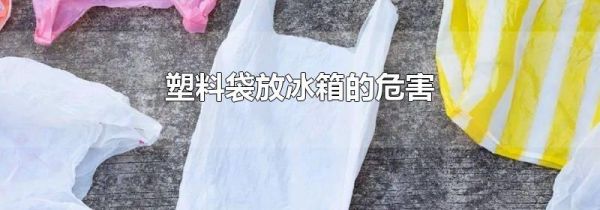 塑料袋放冰箱的危害