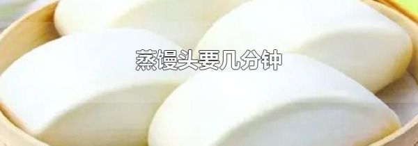 蒸馒头要几分钟