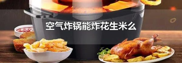 空气炸锅能炸花生米么