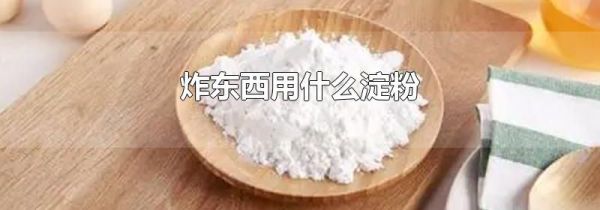 炸东西用什么淀粉
