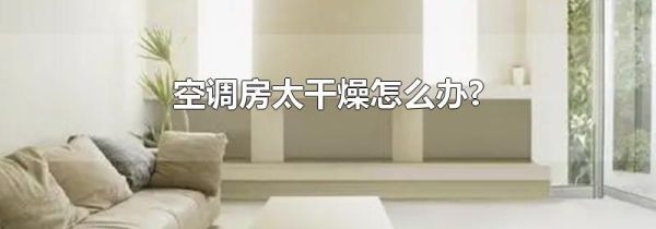 空调房太干燥怎么办?