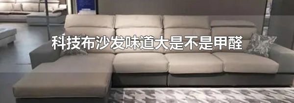 科技布沙发味道大是不是甲醛