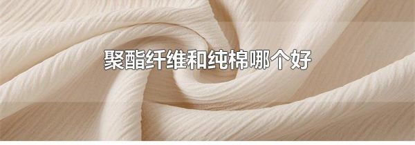 聚酯纤维和纯棉哪个好