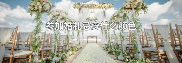 参加婚礼忌穿什么颜色