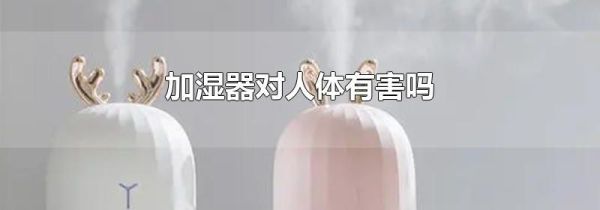 加湿器对人体有害吗