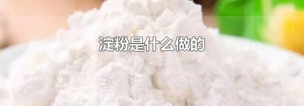 淀粉是什么做的