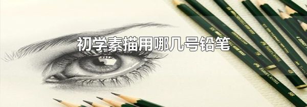 初学素描用哪几号铅笔