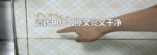 瓷砖用什么擦又亮又干净