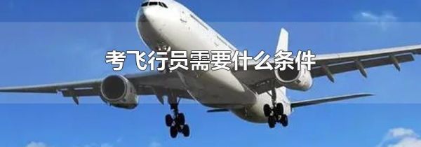 考飞行员需要什么条件