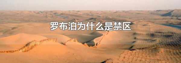 罗布泊为什么是禁区