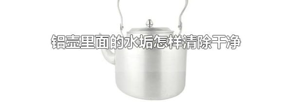铝壶里面的水垢怎样清除干净