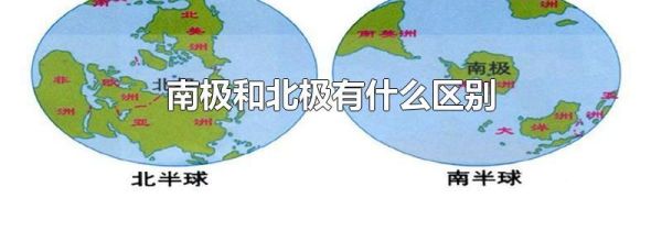 南极和北极有什么区别