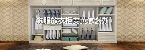 衣服放衣柜变黄怎么办