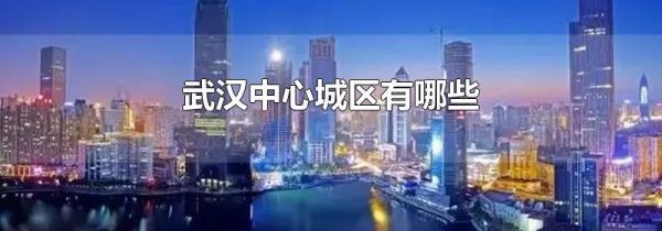 武汉中心城区有哪些