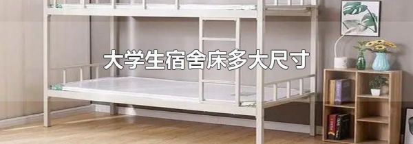 大学生宿舍床多大尺寸