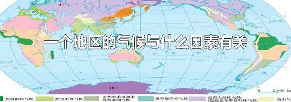 一个地区的气候与什么因素有关