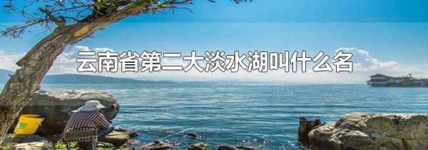 云南省第二大淡水湖叫什么名字