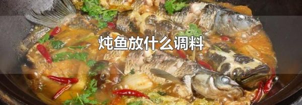 炖鱼放什么调料