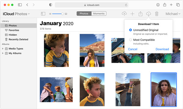 icloud照片怎么下载到手机上