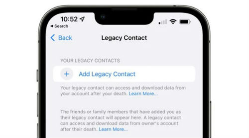 苹果iOS 15.2测试版特性一览：首次加入数字遗产功能