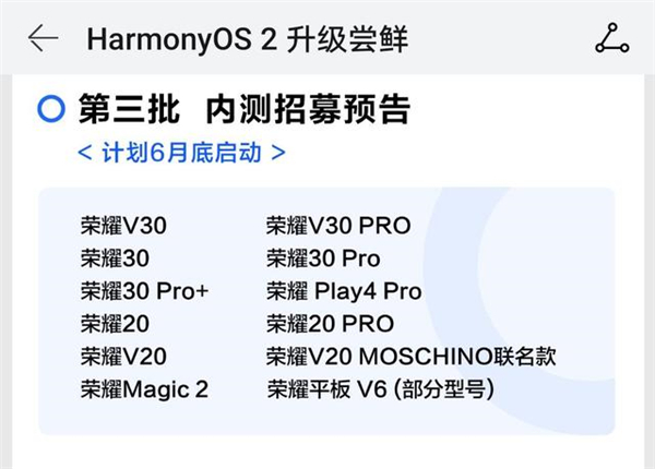 荣耀手机什么时候更新鸿蒙系统呢?荣耀手机更新鸿蒙时间一览