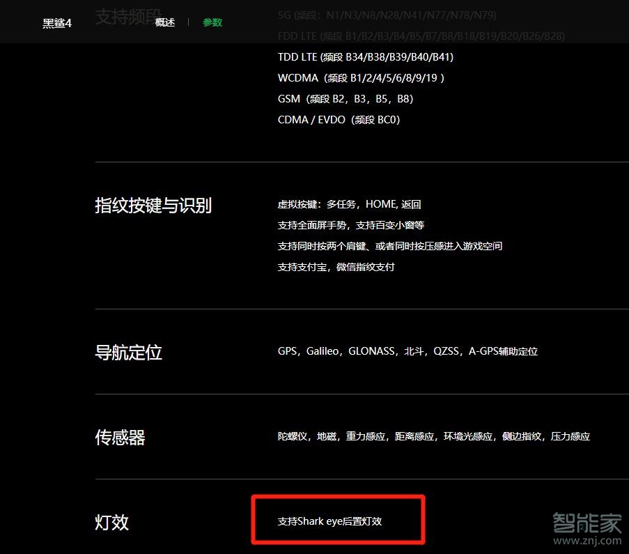 黑鲨4有灯效吗
