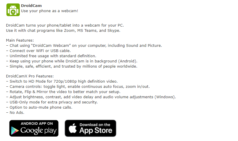 怎么用手机代替电脑的摄像头?手机代替电脑摄像头的操作步骤