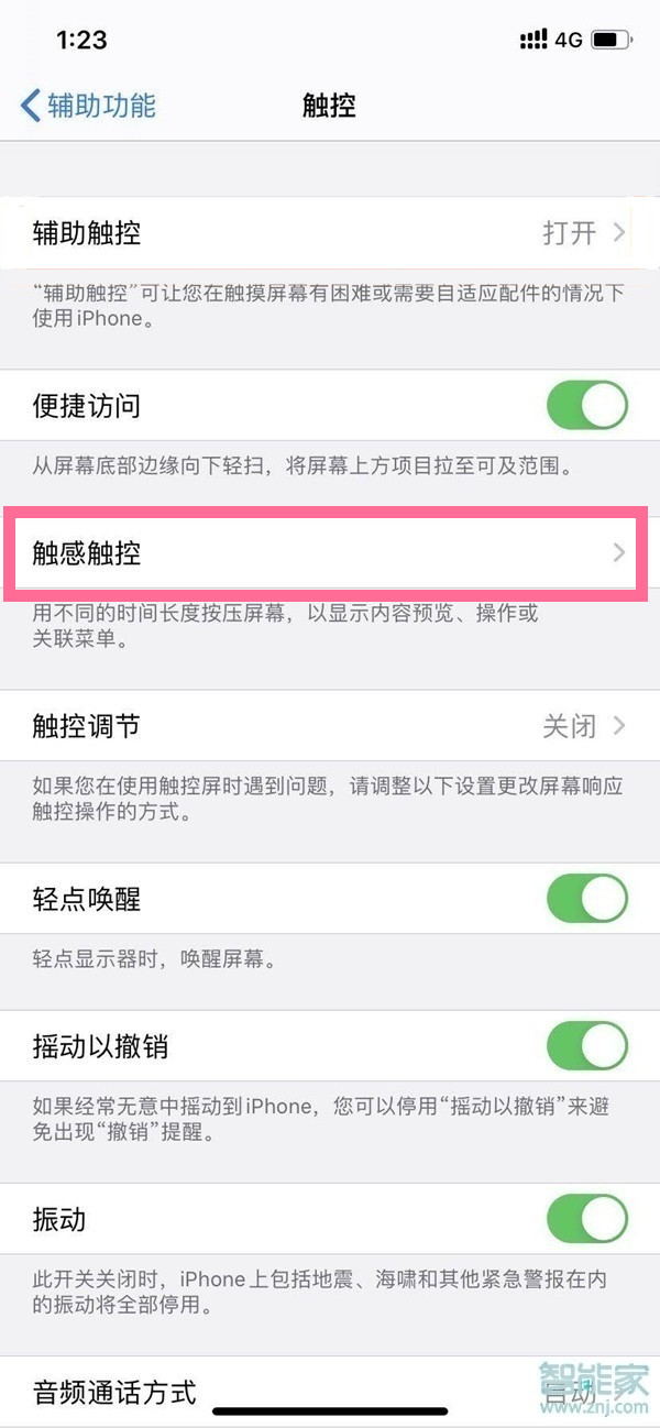 苹果113d按压在哪里设置