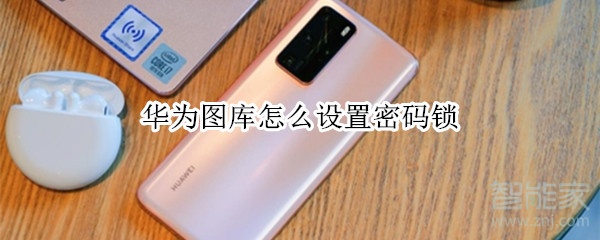 华为图库怎么设置密码锁