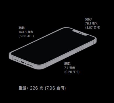 iphone12pro max 重量