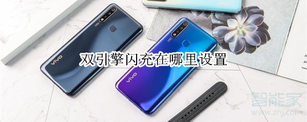 双引擎闪充在哪里设置