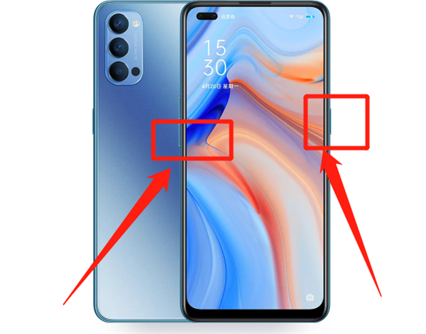 opporeno4怎么截屏