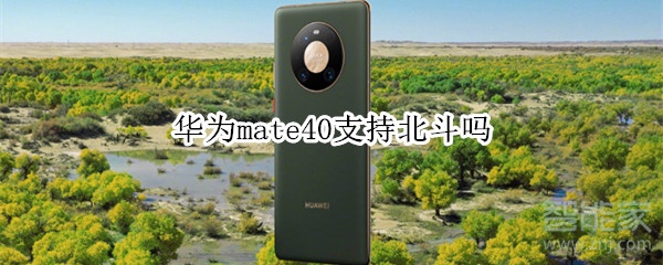 华为mate40支持北斗吗