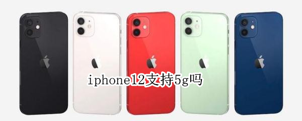 iphone12支持5g吗