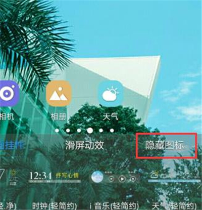 vivox30有隐藏图标功能吗