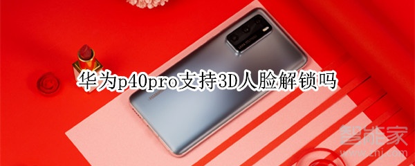 华为p40pro支持3D人脸解锁吗