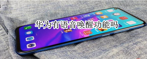 华为有语音唤醒功能吗