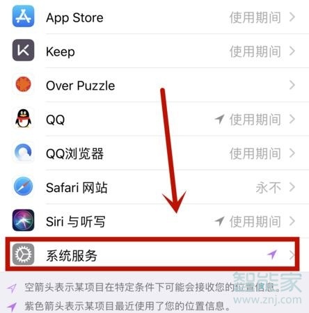 iphone轨迹记录在哪里