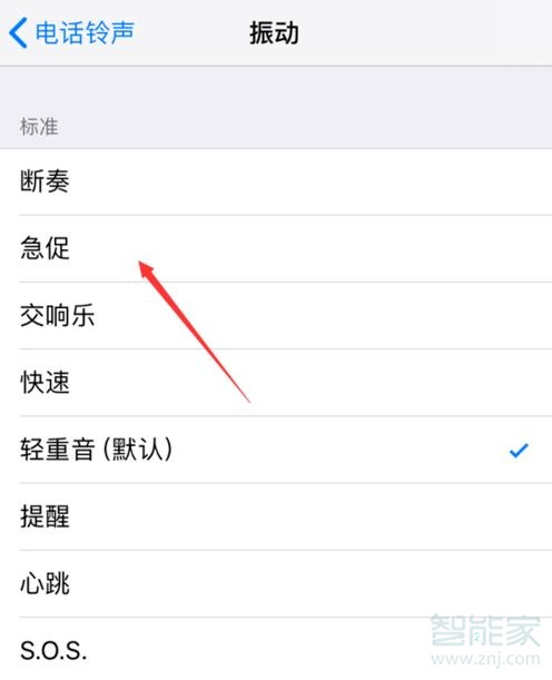 苹果7振动强度怎么设置