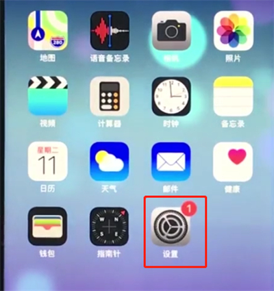 ios12中打开屏幕朗读的操作步骤