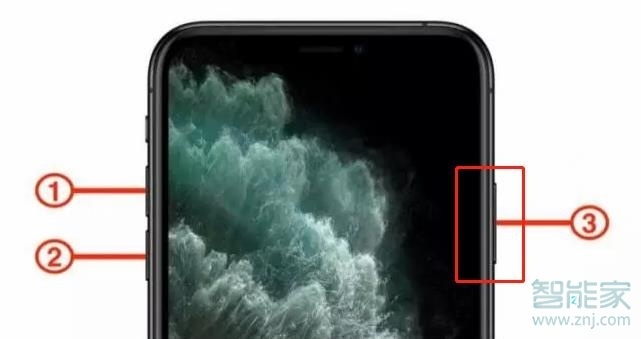 苹果xs开机按什么键