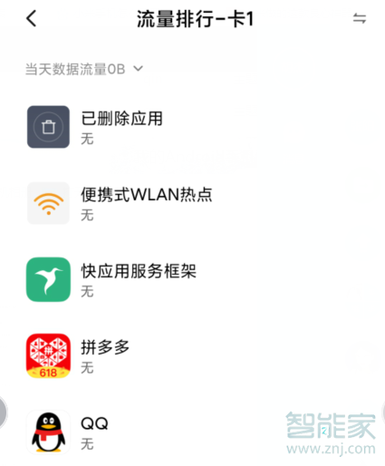 MIUI11怎么查看流量使用情况
